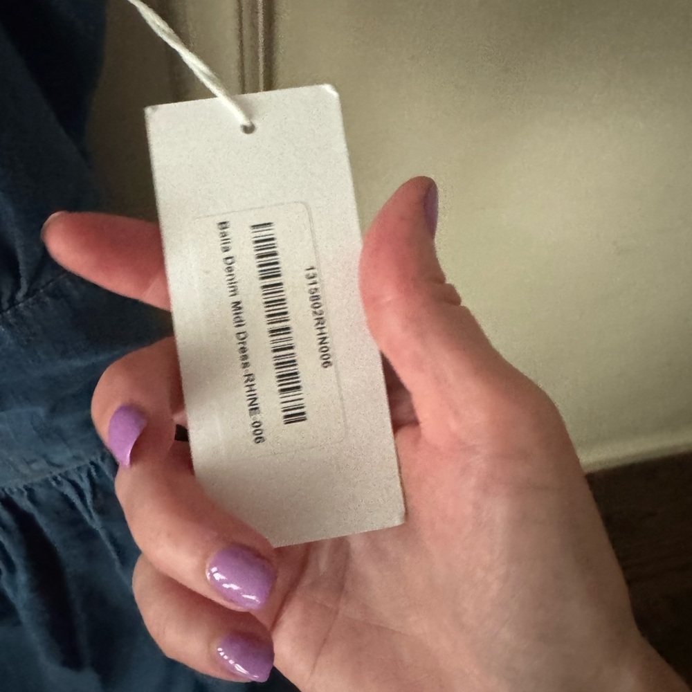 Balis Denim Midi Dress - Picture 8 of 10